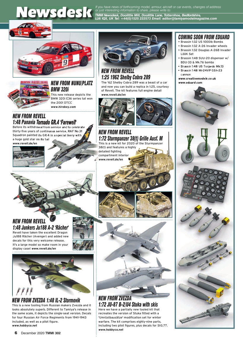 Tamiya Model Magazine 302 (2020-12)